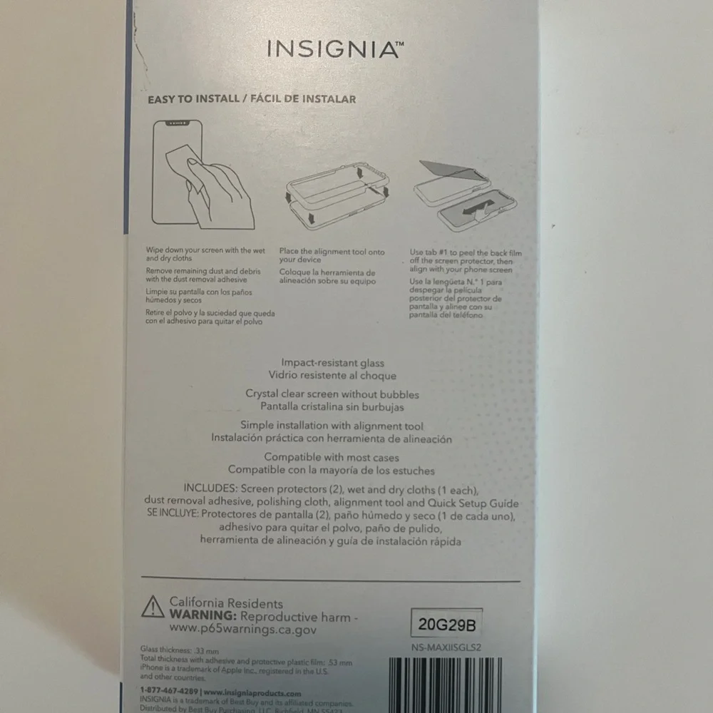 Screen Protector for iPhone 5.4